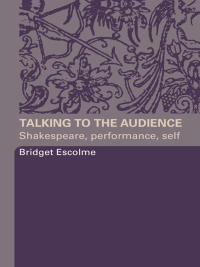 Cover image: Talking to the Audience 1st edition 9780415332231