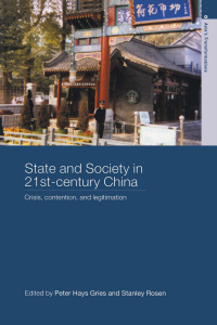 Omslagafbeelding: State and Society in 21st Century China 1st edition 9780415332057