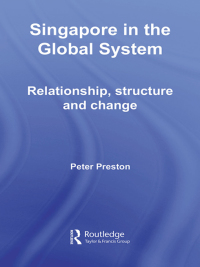 Cover image: Singapore in the Global System 1st edition 9780415331906