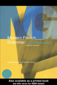 صورة الغلاف: Modern French Grammar 2nd edition 9780415334822