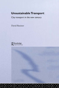 Cover image: Unsustainable Transport 1st edition 9780415357906
