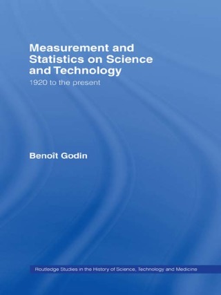 Immagine di copertina: Measurement and Statistics on Science and Technology 1st edition 9780415341042