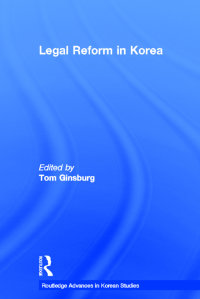 Immagine di copertina: Legal Reform in Korea 1st edition 9780415341004