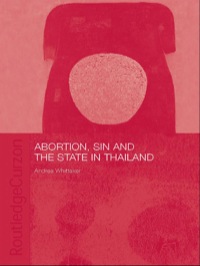 Titelbild: Abortion, Sin and the State in Thailand 1st edition 9780415546034