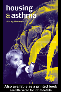 Imagen de portada: Housing and Asthma 1st edition 9780415336468