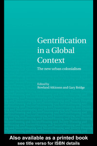 صورة الغلاف: Gentrification in a Global Context 1st edition 9780415329507