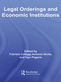 Cover image: Legal Orderings and Economic Institutions 1st edition 9781138806245