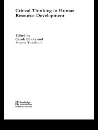 Titelbild: Critical Thinking in Human Resource Development 1st edition 9780415329170