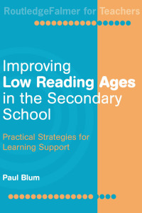 Imagen de portada: Improving Low-Reading Ages in the Secondary School 1st edition 9780415329095