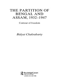 Imagen de portada: The Partition of Bengal and Assam, 1932-1947 1st edition 9780415328890