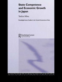 Imagen de portada: State Competence and Economic Growth in Japan 1st edition 9780415328753