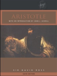 Immagine di copertina: Aristotle 6th edition 9780415328579