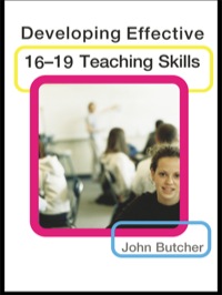 صورة الغلاف: Developing Effective 16-19 Teaching Skills 1st edition 9780415328371