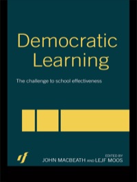 Cover image: Democratic Learning 1st edition 9780415326964