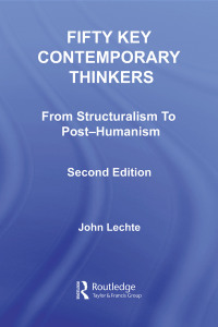 表紙画像: Fifty Key Contemporary Thinkers 2nd edition 9780415326933