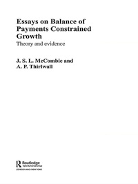 صورة الغلاف: Essays on Balance of Payments Constrained Growth 1st edition 9780415326315