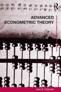 表紙画像: Advanced Econometric Theory 1st edition 9781138705685