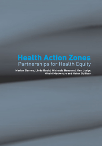 Cover image: Health Action Zones 1st edition 9780415325509