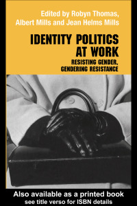 Imagen de portada: Identity Politics at Work 1st edition 9780415655088