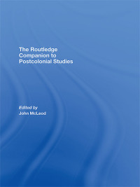 Cover image: The Routledge Companion To Postcolonial Studies 1st edition 9780415324960