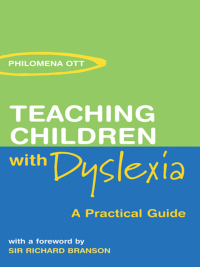 Immagine di copertina: Teaching Children with Dyslexia 1st edition 9780415324540