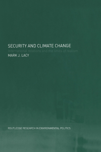 صورة الغلاف: Security and Climate Change 1st edition 9780415324083
