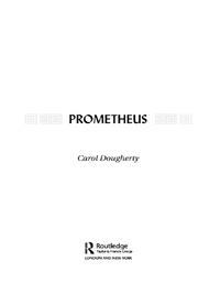 Omslagafbeelding: Prometheus 1st edition 9780415324052