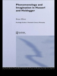 Imagen de portada: Phenomenology and Imagination in Husserl and Heidegger 1st edition 9780415465939