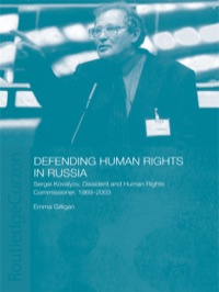 صورة الغلاف: Defending Human Rights in Russia 1st edition 9780415323697