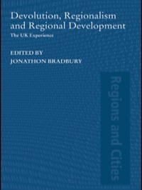 Imagen de portada: Devolution, Regionalism and Regional Development 1st edition 9780415578646