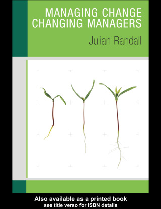 Cover image: Managing Change / Changing Managers 1st edition 9780415323123