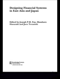 Omslagafbeelding: Designing Financial Systems for East Asia and Japan 1st edition 9780415322546