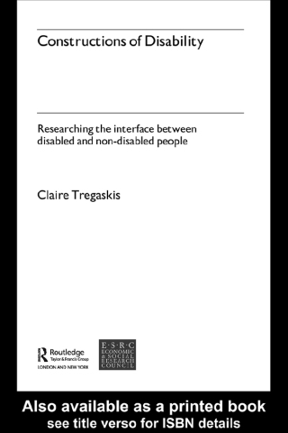 Imagen de portada: Constructions of Disability 1st edition 9780415321839