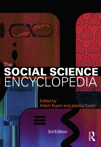 表紙画像: The Social Science Encyclopedia 3rd edition 9780415476355