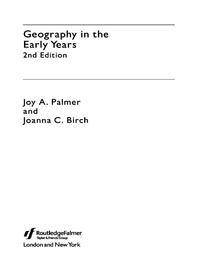 表紙画像: Geography in the Early Years 2nd edition 9781138166141