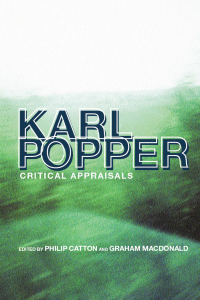 Cover image: Karl Popper 1st edition 9780415319713