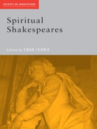 Cover image: Spiritual Shakespeares 1st edition 9780415319669