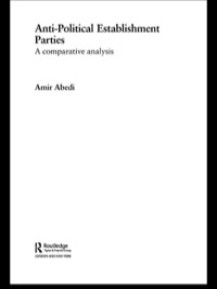Cover image: Anti-Political Establishment Parties 1st edition 9780415553896