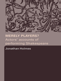 صورة الغلاف: Merely Players? 1st edition 9780415319584