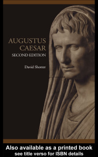 صورة الغلاف: Augustus Caesar 2nd edition 9780415319362