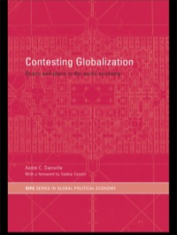 Imagen de portada: Contesting Globalization 1st edition 9780415319294
