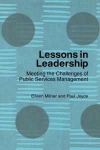 Cover image: Lessons in Leadership 1st edition 9780415319065