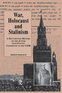 صورة الغلاف: War, the Holocaust and Stalinism 1st edition 9783718657391