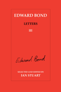 Titelbild: Edward Bond: Letters 3 1st edition 9783718657490