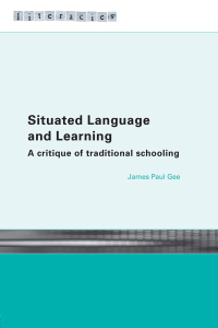 Cover image: Situated Language and Learning 1st edition 9780415317764