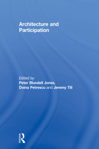 Imagen de portada: Architecture and Participation 1st edition 9780415317467
