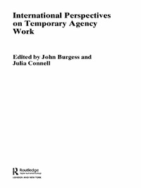Imagen de portada: International Perspectives on Temporary Work 1st edition 9780415316941