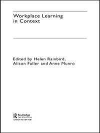 表紙画像: Workplace Learning in Context 1st edition 9780415316316