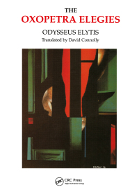 Titelbild: Oxopetra Elegies 1st edition 9783718658817