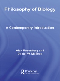 Omslagafbeelding: Philosophy of Biology 1st edition 9780415315920